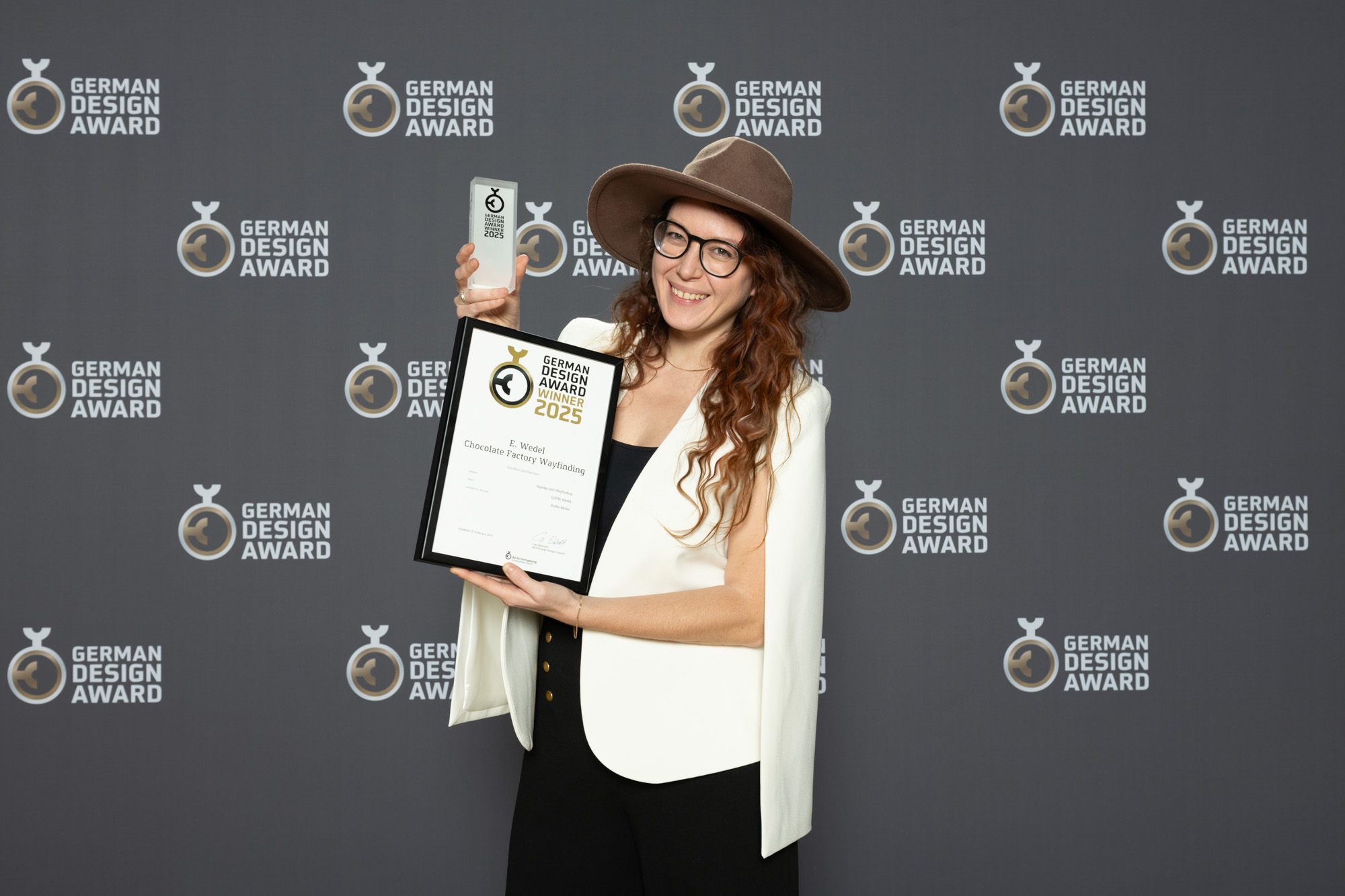 Anna Nowokuńska-Maksymiuk at the German Design Award gala
