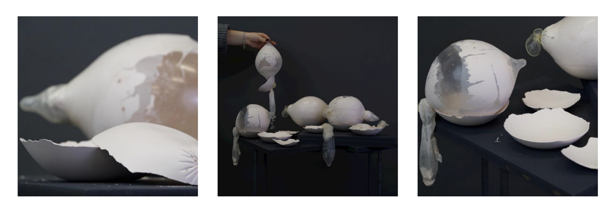 Project: Condom Bowls | Designers: Anna Fortecka, Julia Keller, Taissia Marchenko, Anastasiya Rybak, Hein Htet Aung, Faisal Nurrachman | Photo by Arkadiusz Szwed