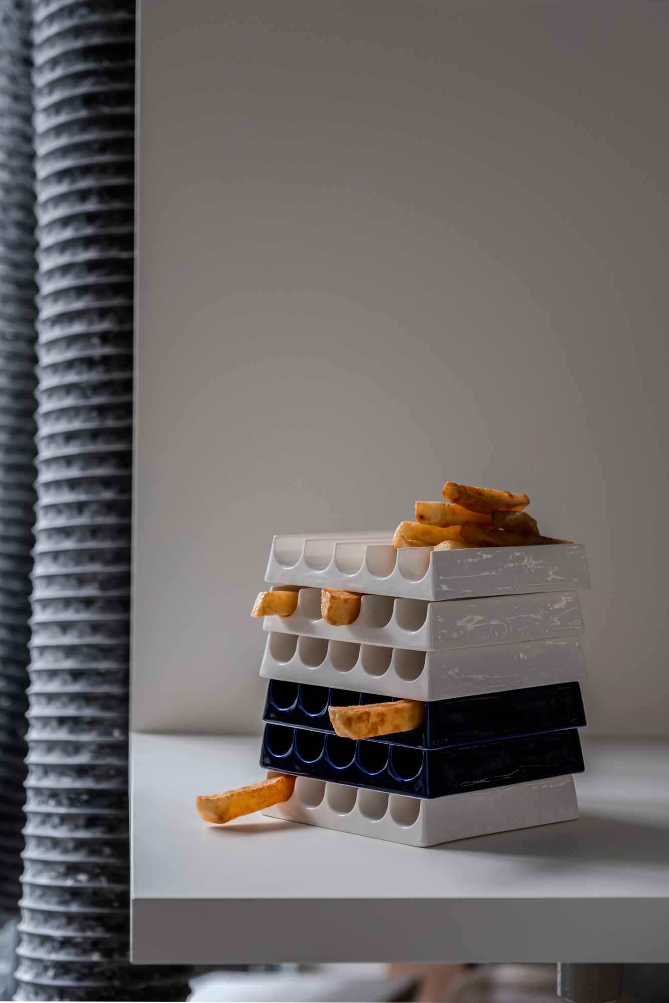 Dish designed by Klara Arrowsmith, a student at the School of Form