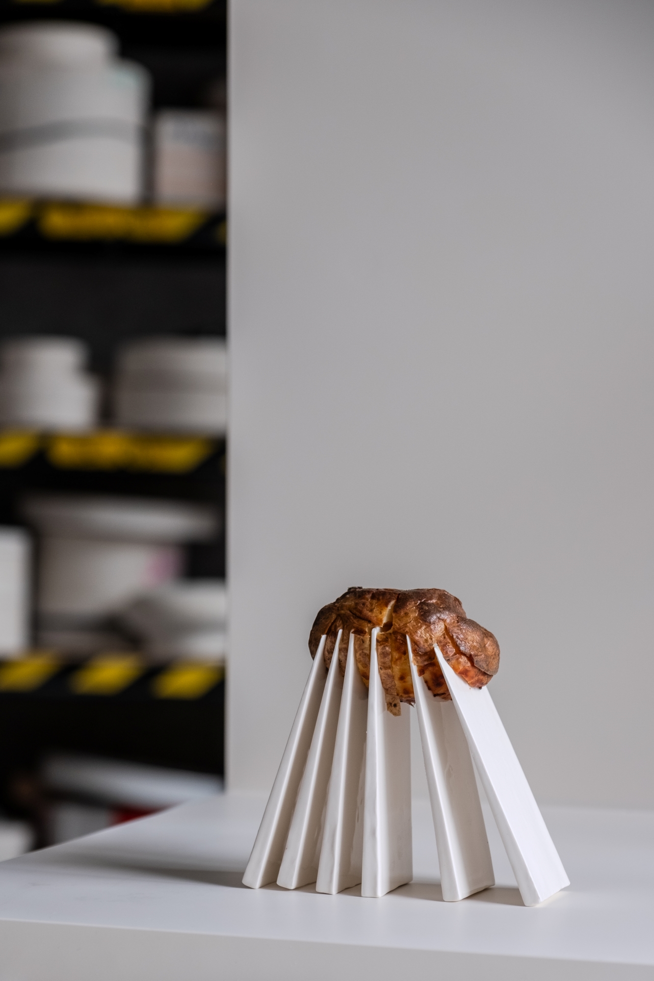 Dish designed by Pola Oleszczyk, a student at the School of Form